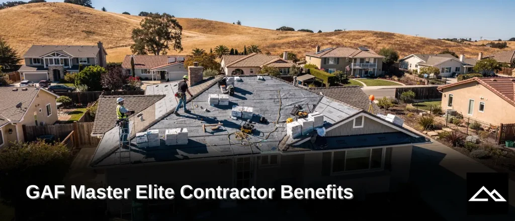GAF Master Elite Contractor Benefits in SLO in San Luis Obispo County