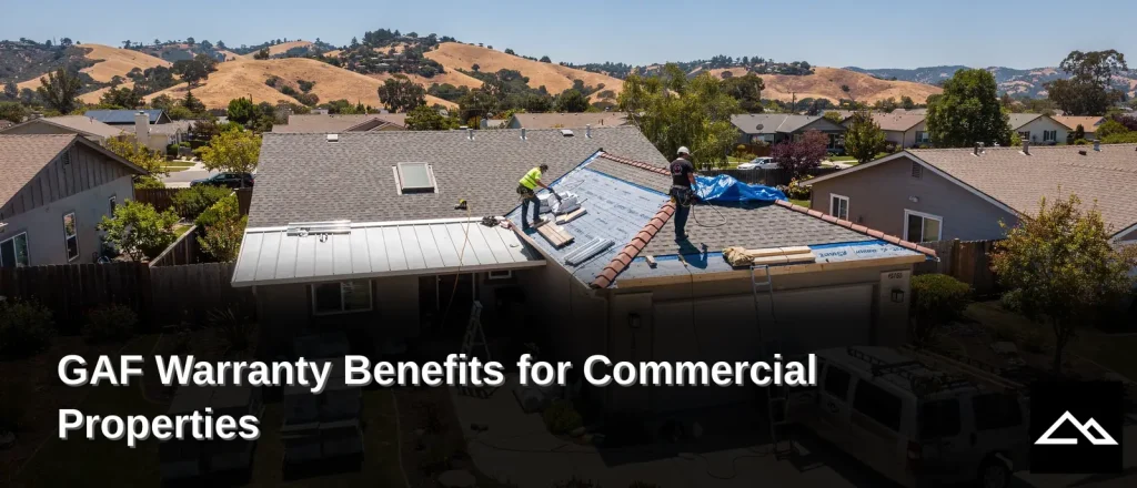 GAF Golden Pledge Warranty Benefits for Commercial Properties in San Luis Obispo